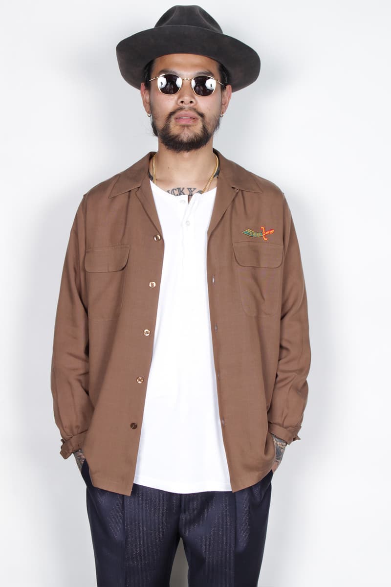 wacko maria dropped 2019 fall winter lookbook collection items leopard animal check ワコマリア 2019 秋冬 ルックブック アニマル柄 チェック 天国東京殺人音楽放送局 music arts film inspired themed collection