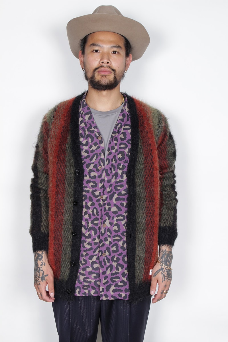 wacko maria dropped 2019 fall winter lookbook collection items leopard animal check ワコマリア 2019 秋冬 ルックブック アニマル柄 チェック 天国東京殺人音楽放送局 music arts film inspired themed collection