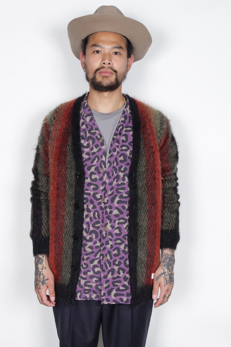 wacko maria dropped 2019 fall winter lookbook collection items leopard animal check ワコマリア 2019 秋冬 ルックブック アニマル柄 チェック 天国東京殺人音楽放送局 music arts film inspired themed collection