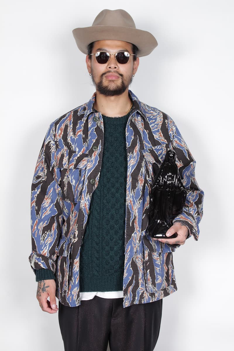 wacko maria dropped 2019 fall winter lookbook collection items leopard animal check ワコマリア 2019 秋冬 ルックブック アニマル柄 チェック 天国東京殺人音楽放送局 music arts film inspired themed collection