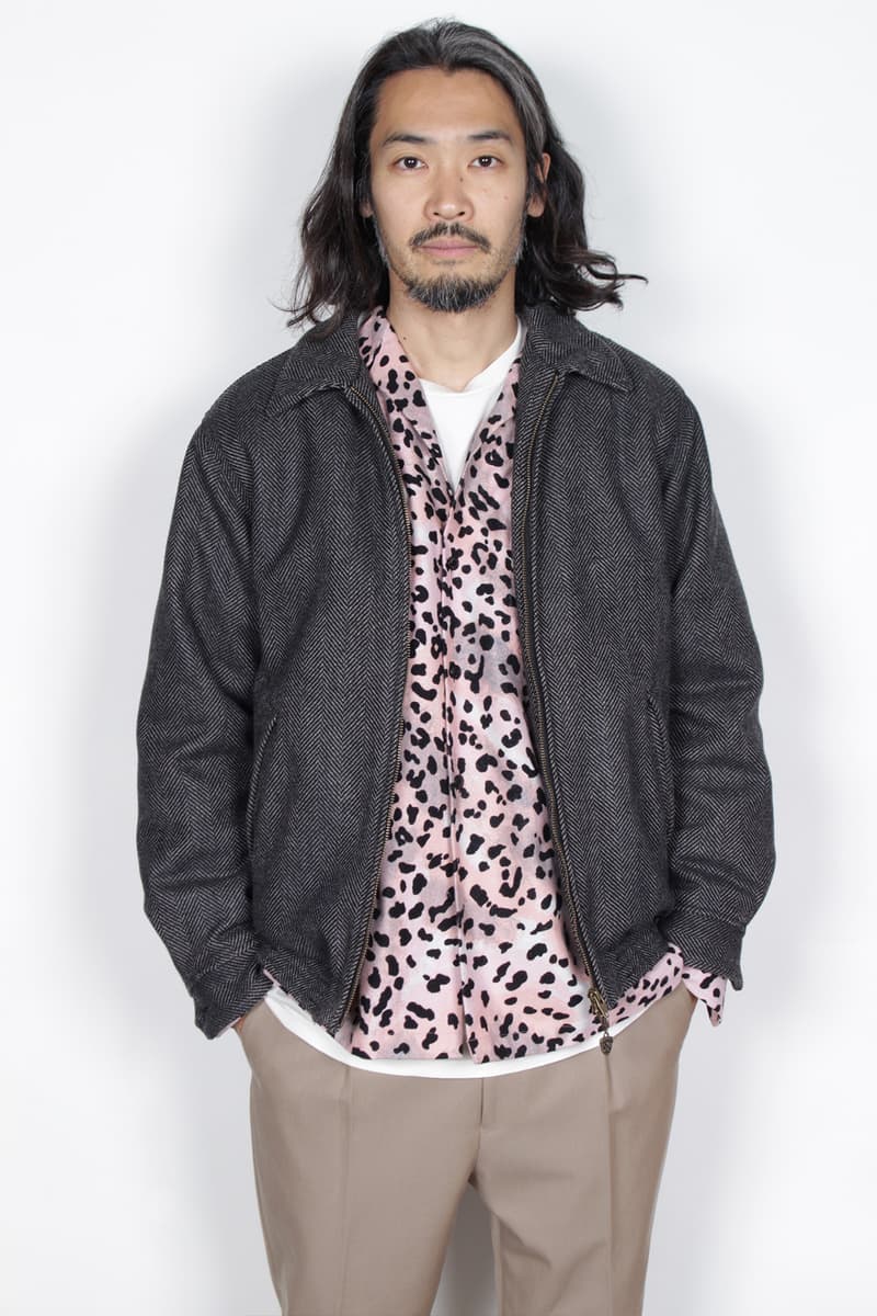 wacko maria dropped 2019 fall winter lookbook collection items leopard animal check ワコマリア 2019 秋冬 ルックブック アニマル柄 チェック 天国東京殺人音楽放送局 music arts film inspired themed collection