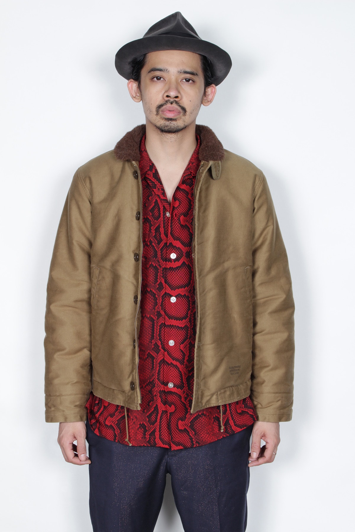 wacko maria dropped 2019 fall winter lookbook collection items leopard animal check ワコマリア 2019 秋冬 ルックブック アニマル柄 チェック 天国東京殺人音楽放送局 music arts film inspired themed collection
