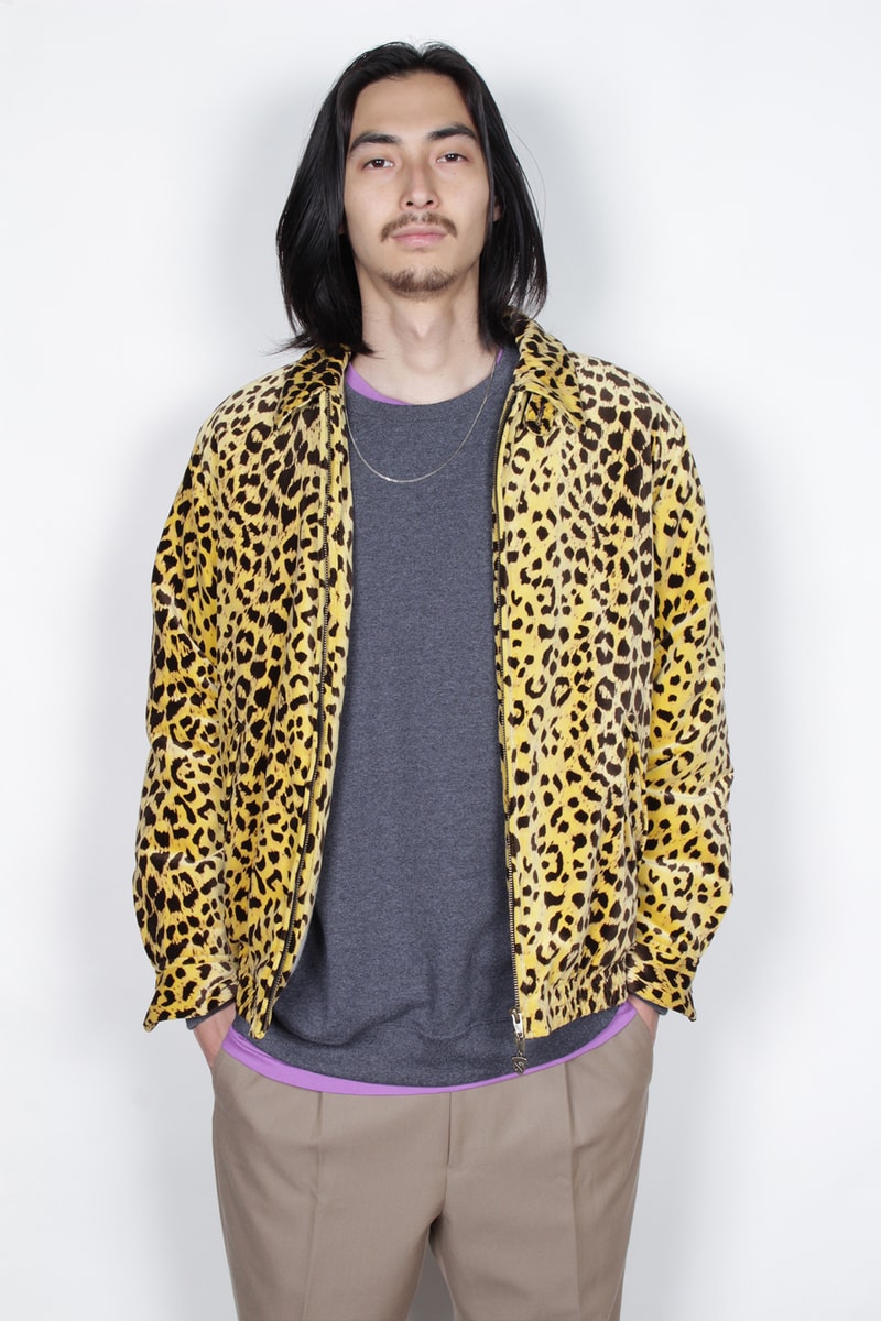 wacko maria dropped 2019 fall winter lookbook collection items leopard animal check ワコマリア 2019 秋冬 ルックブック アニマル柄 チェック 天国東京殺人音楽放送局 music arts film inspired themed collection