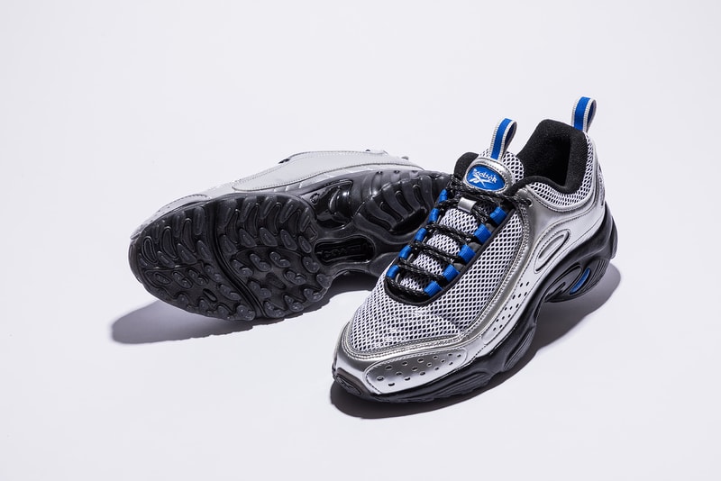 リーボック x ブラックアイパッチ blackeyepatch black eye patch reebok daytona dmx ii 2 release date EG7752 silver blue 
