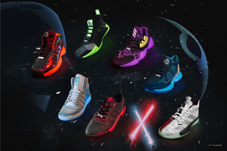 adidas が『スター・ウォーズ』のライトセーバーをテーマとしたバスケットシューズコレクションを発表
