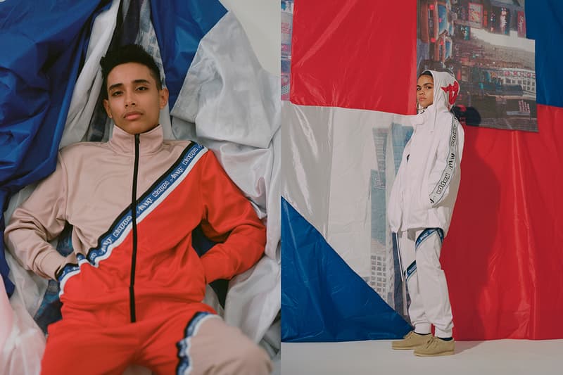 アウェイク ニューヨーク カッパ Awake NY x Kappa Fall/Winter 2019 Capsule Collection Dover Street Market Ginza Pre-Release Global Announcement Sportswear Retro '90s 1990 tracksuit bucket hat soccer stadium jacket football jersey Procell