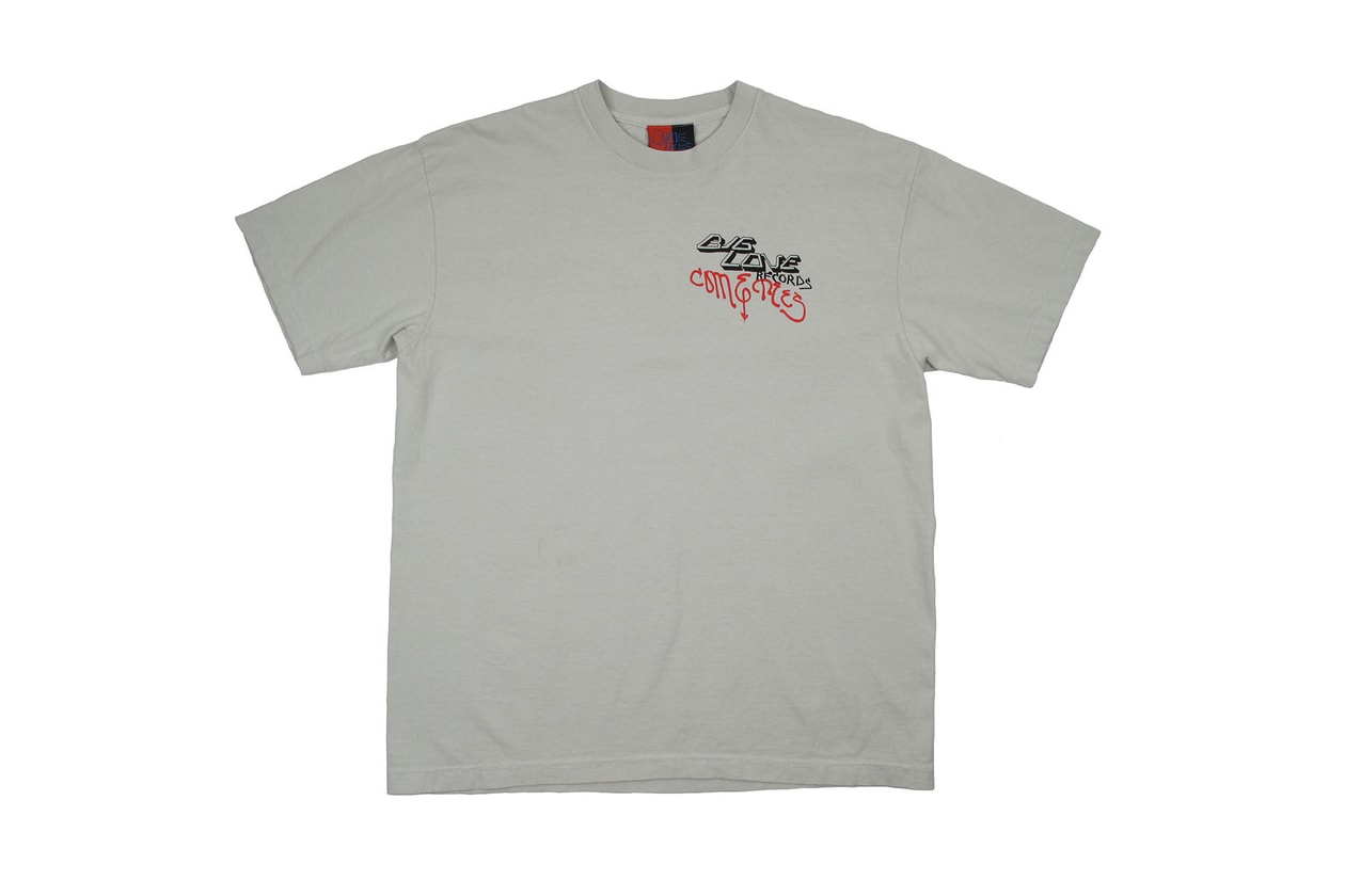 ビッグラブレコーズ x カム ティーズによるコラボTシャツ Big Love Records がLAの気鋭Tシャツブランド Come Tees とのコラボピース2型を発売