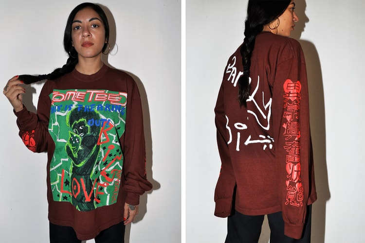 Big Love Records がLAの気鋭Tシャツブランド COME TEES とのコラボピース2型を発売