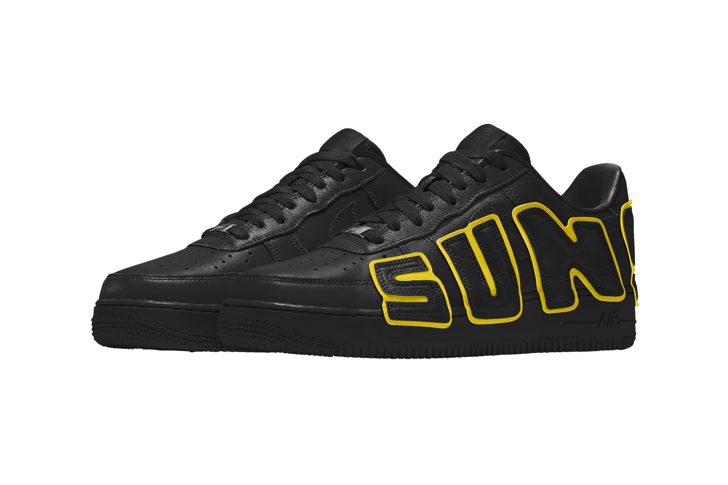 CPFM x ナイキ エアフォース1 カクタスプラントフリーマーケット Cactus Plant Flea Market Nike Air Force 1 By You Official Look Black White Yellow Red Release Info Date Buy Capsule 