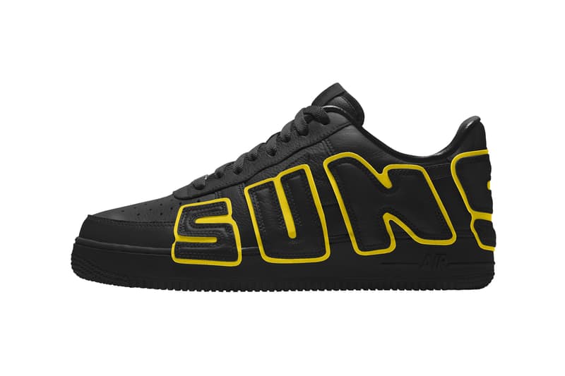 CPFM x ナイキ エアフォース1 カクタスプラントフリーマーケット Cactus Plant Flea Market Nike Air Force 1 By You Official Look Black White Yellow Red Release Info Date Buy Capsule