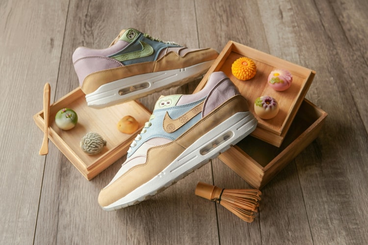 日本の和菓子から着想を得た Nike Air Max 1 のカスタムモデルが登場