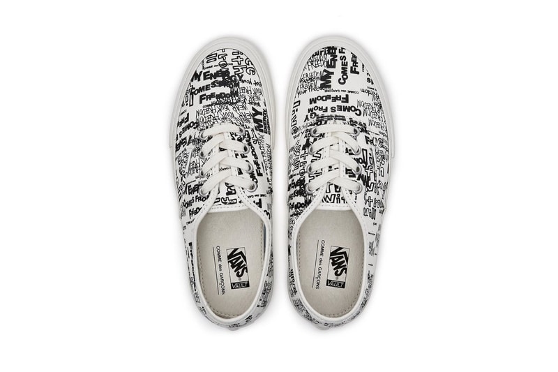 コム デ ギャルソン ヴァンス オーセンティック COMME des GARÇONS Vans  Authentic コラボレーション