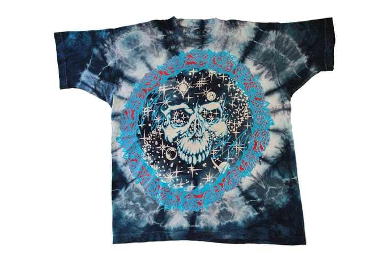 グレイトフルデッド Heads Will Be Heads "The Deadhead Collection" Exhibition T-shirts The Grateful Dead Psychedelic Tie-Dye Skull Roses Red Green Blue Yellow Orange Black Purple