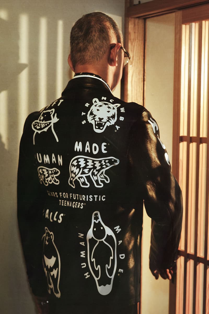 ユナイテッドアローズ UNITED ARROWS 創業30周年を祝して HUMAN MADE® for UA & SONS による渾身のレザージャケットが登場 nigo poggy Pharrell Williams ファレル・ウィリアムス