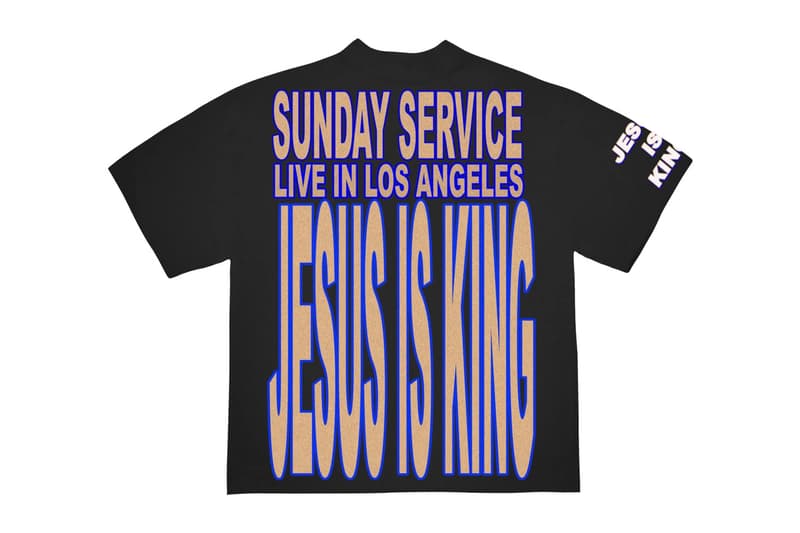 カニエウェストがAWGEデザインのJesus Is Kingのマーチを発表 AWGE For 'Jesus Is King' Merchandise Release Kanye West Sunday Service album merch Los Angeles pop-up pre-order yeezy garments drop date price info buy now
