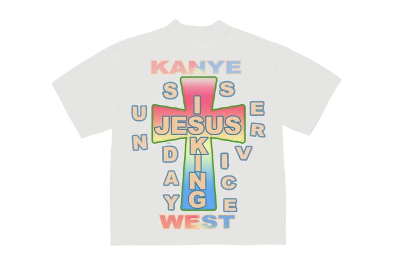 カニエウェストがAWGEデザインのJesus Is Kingのマーチを発表 AWGE For 'Jesus Is King' Merchandise Release Kanye West Sunday Service album merch Los Angeles pop-up pre-order yeezy garments drop date price info buy now 
