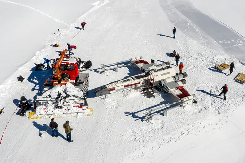 LEGO レゴ Life Sized 実物大 X Wing エックス ウィング Switzerland Installation 2 5 million bricks toys replica star wars 