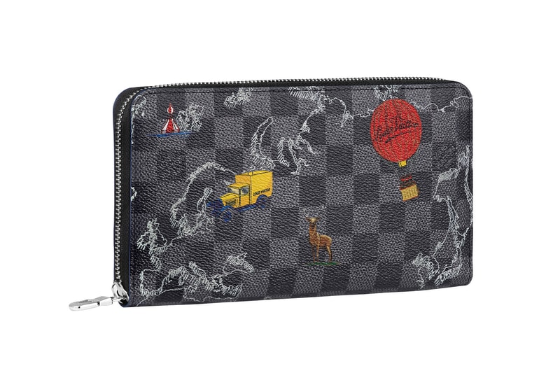 ルイヴィトンが新ライン“ダミエ・グラフィット マップ”を発表 Louis Vuitton がグラフィックを大胆にあしらった新ライン “Damier Graphite Map” を発表 