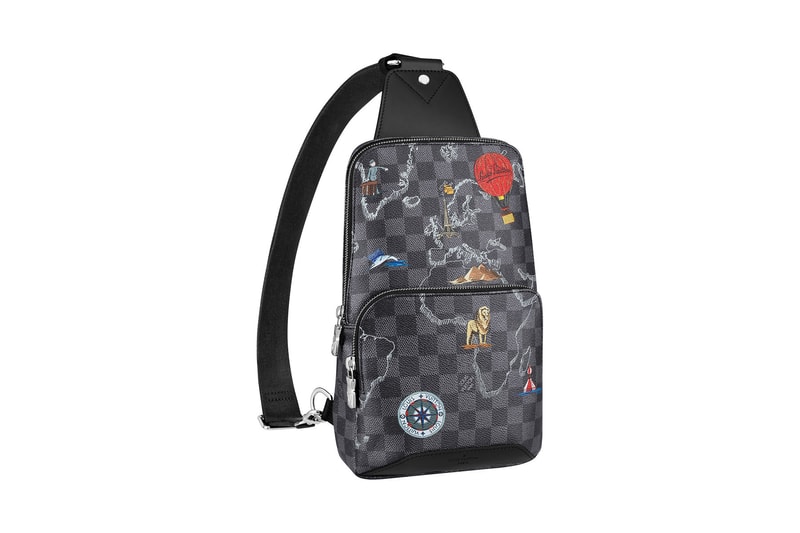 ルイヴィトンが新ライン“ダミエ・グラフィット マップ”を発表 Louis Vuitton がグラフィックを大胆にあしらった新ライン “Damier Graphite Map” を発表 