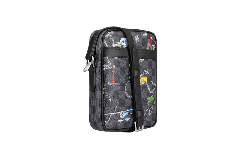 ルイヴィトンが新ライン“ダミエ・グラフィット マップ”を発表 Louis Vuitton がグラフィックを大胆にあしらった新ライン “Damier Graphite Map” を発表 