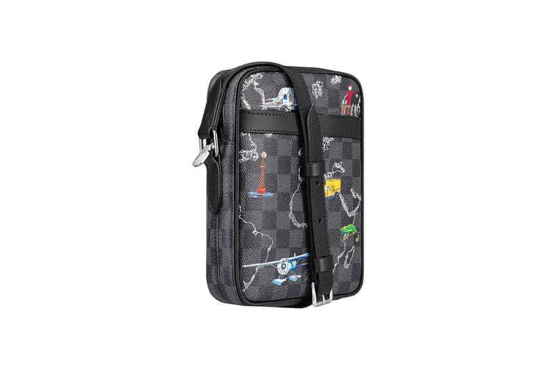 ルイヴィトンが新ライン“ダミエ・グラフィット マップ”を発表 Louis Vuitton がグラフィックを大胆にあしらった新ライン “Damier Graphite Map” を発表