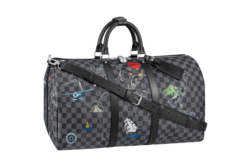 ルイヴィトンが新ライン“ダミエ・グラフィット マップ”を発表 Louis Vuitton がグラフィックを大胆にあしらった新ライン “Damier Graphite Map” を発表