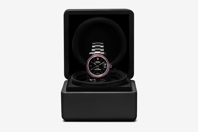 マッドパリ ロレックス デイトジャスト 31mm カスタムモデル MAD Paris Black Pink Sapphire Rolex Datejust 31 Watch Release info Buy 