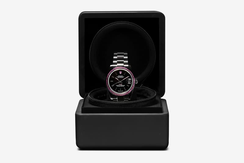 マッドパリ ロレックス デイトジャスト 31mm カスタムモデル MAD Paris Black Pink Sapphire Rolex Datejust 31 Watch Release info Buy