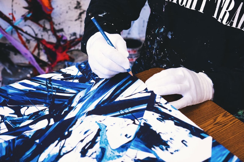 meguru yamaguchi 山口歴 現代アート リトグラフ 作品 splitting horizon number ten print them all lithograph edition artworks