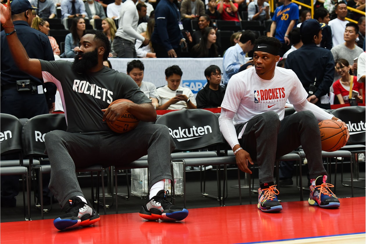 昨季王者のラプターズが16年ぶりとなる NBA Japan Games 第1戦を接戦で制す James Harden ジェームズ・ハーデン Russell Westbrook ラッセル・ウェストブルック