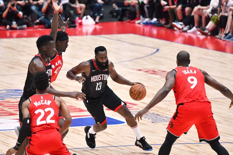 昨季王者のラプターズが16年ぶりとなる NBA Japan Games 第1戦を接戦で制す James Harden ジェームズ・ハーデン Russell Westbrook ラッセル・ウェストブルック