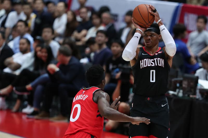 昨季王者のラプターズが16年ぶりとなる NBA Japan Games 第1戦を接戦で制す James Harden ジェームズ・ハーデン Russell Westbrook ラッセル・ウェストブルック