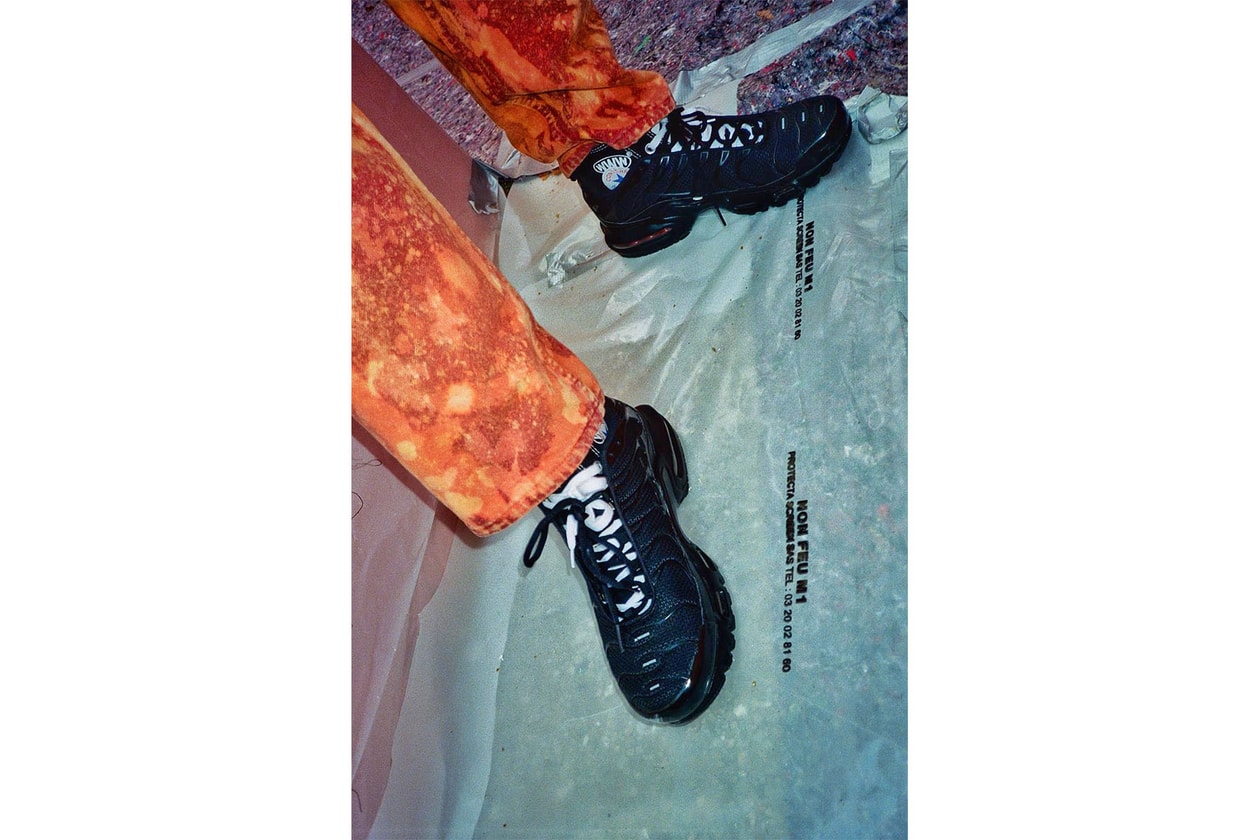 WWWESH STUDIO & Heightened's Nike Air Max Tn/Converse Chuck Taylor Hybrid sneakers custom sneakers