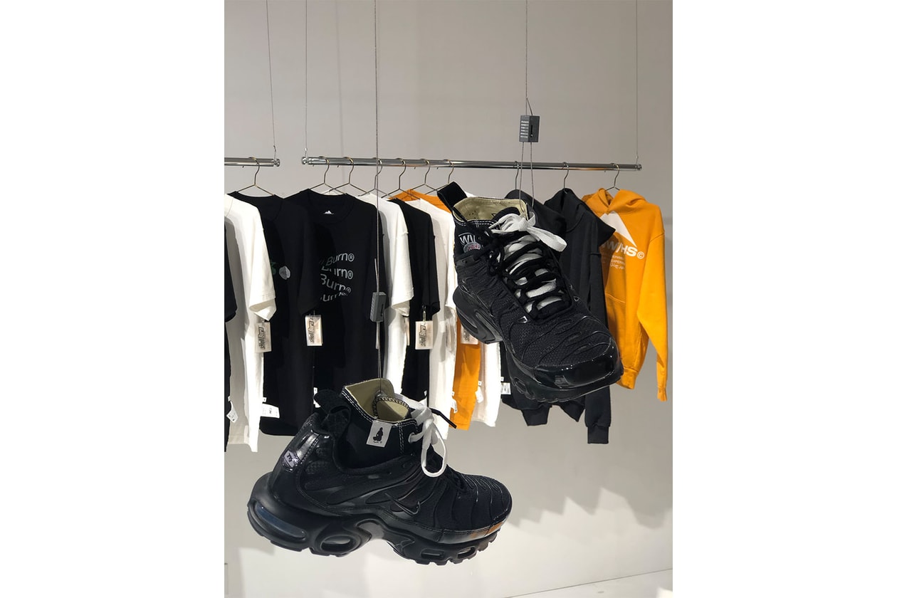 WWWESH STUDIO & Heightened's Nike Air Max Tn/Converse Chuck Taylor Hybrid sneakers custom sneakers