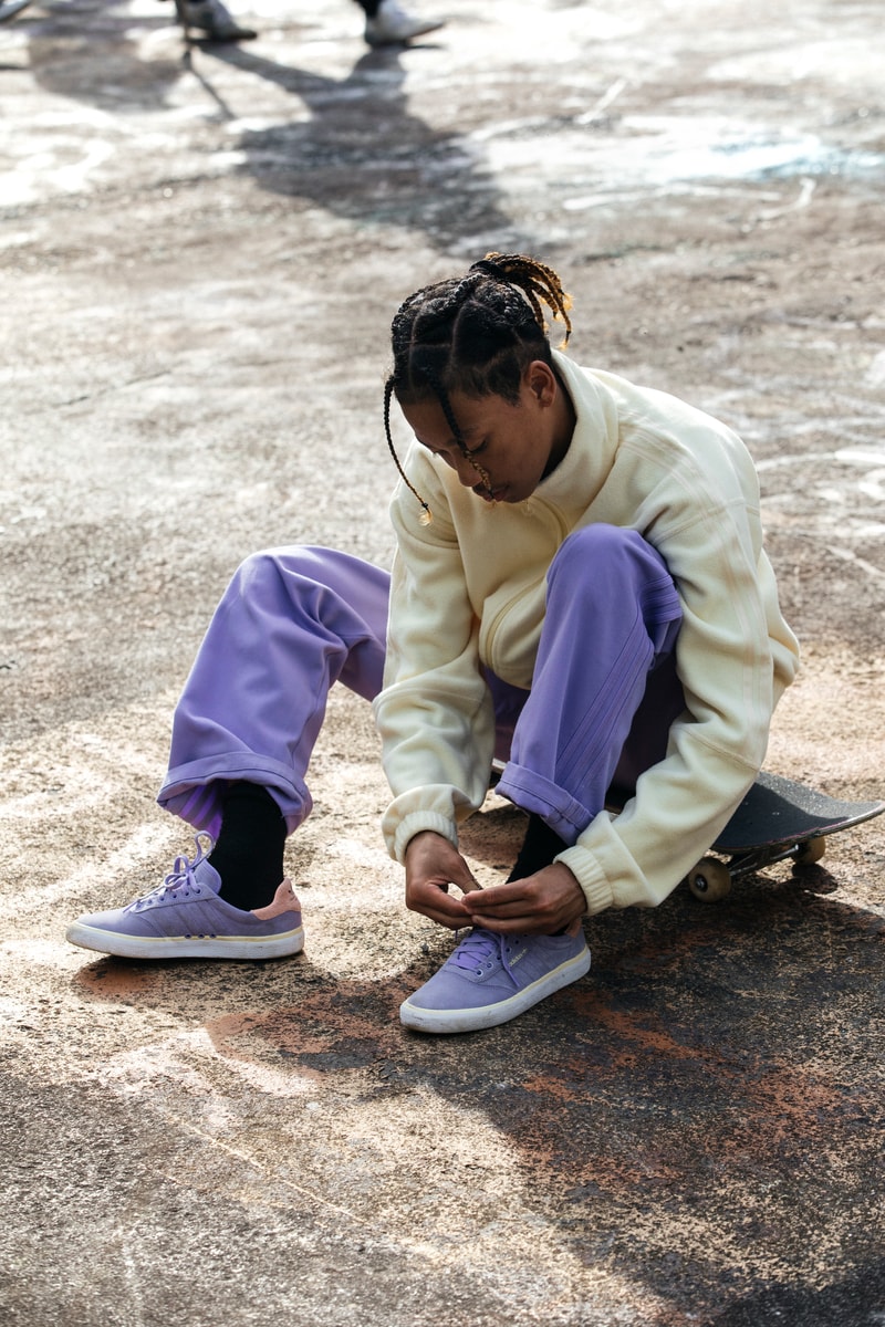 ノラ・ ヴァスコンセロス  Nora Vasconcellos アディダス adidas スケートボード 女性 プロ フリース チノ オンライン 