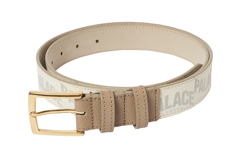 パレス 2019年冬コレクション一覧 - フットウェア＆アクセサリー＆小物 Palace Winter 2019 Accessories & Hardware First Look Socks Driving Shoe Tote Bag Washbag Neck Card Holder Palace Belt Pharaoh Necklace P-Stealth Umbrella Titleist Pro V1 Golf Balls Tri-Ferg Weed Bull Ashtrays Bangle pin Ping Keyring Sticker Pack Skateboards