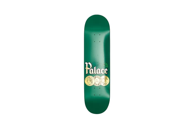 パレス 2019年冬コレクション一覧 - フットウェア&アクセサリー&小物 Palace Winter 2019 Accessories & Hardware First Look Socks Driving Shoe Tote Bag Washbag Neck Card Holder Palace Belt Pharaoh Necklace P-Stealth Umbrella Titleist Pro V1 Golf Balls Tri-Ferg Weed Bull Ashtrays Bangle pin Ping Keyring Sticker Pack Skateboards