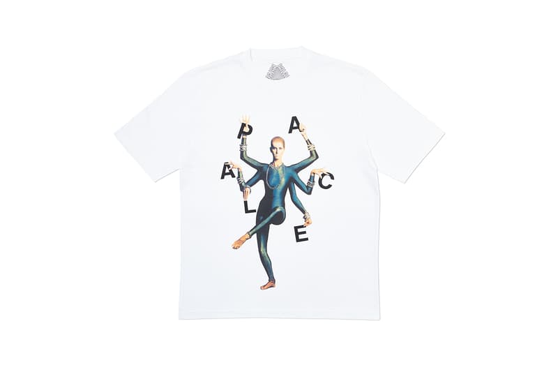 Palace Winter 2019 Tees First Look London Streetwear Skatewear Skating T-Shirts Stripes American Football Jersey Faded Dip Dye Esty DPM Camouflage Graphic Heavy pieces
