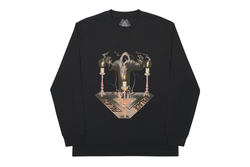 パレス がハロウィン仕様の限定アイテムをリリース Palace SPOOKED Halloween Release Hoodie Crewneck Sweater T shirt Black Info Date Buy Skateboards Tri ferg