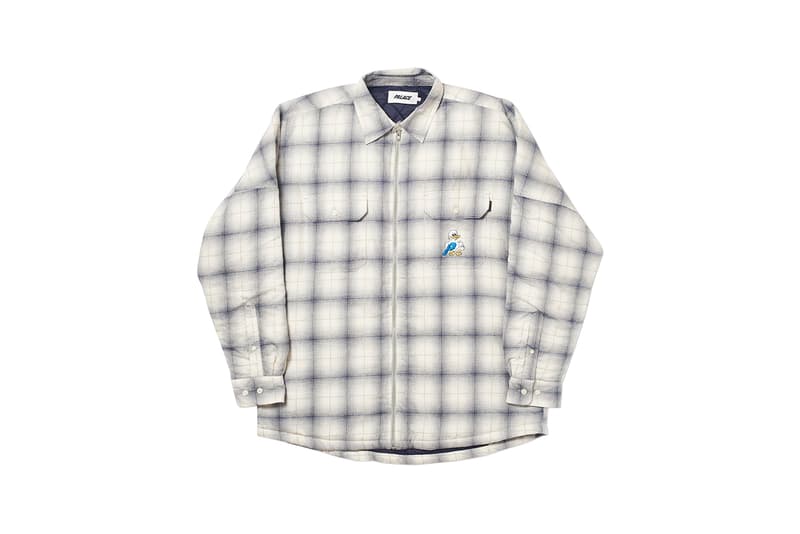Palace winter 2019 shirts trousers buy cop purchase striped checked jeans corduroy buy cop purchase lookbook coats order online web store release information