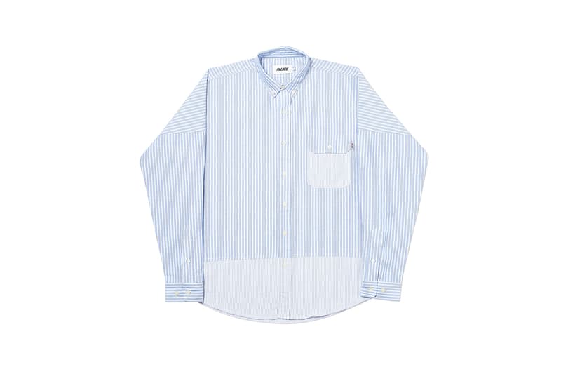 Palace winter 2019 shirts trousers buy cop purchase striped checked jeans corduroy buy cop purchase lookbook coats order online web store release information
