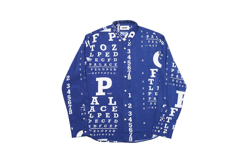 Palace winter 2019 shirts trousers buy cop purchase striped checked jeans corduroy buy cop purchase lookbook coats order online web store release information