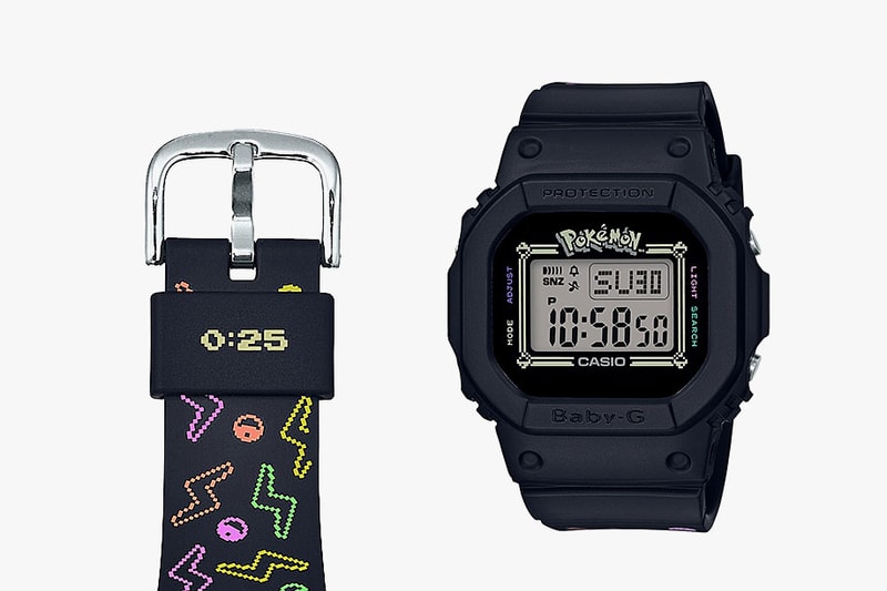 ベイビーG ピカチュウをモチーフとしたポケモン Casio G-SHOCK casio g-shock baby g timepiece watch pikachu pokemon anniversary collab model BGD-560PKC-1JR 13,000