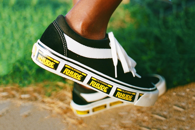 ルード × ヴァンズよりコラボスニーカー計3型がリリース rhude rude vans bold ni rhuigi villasenor licence plate white red yellow black
