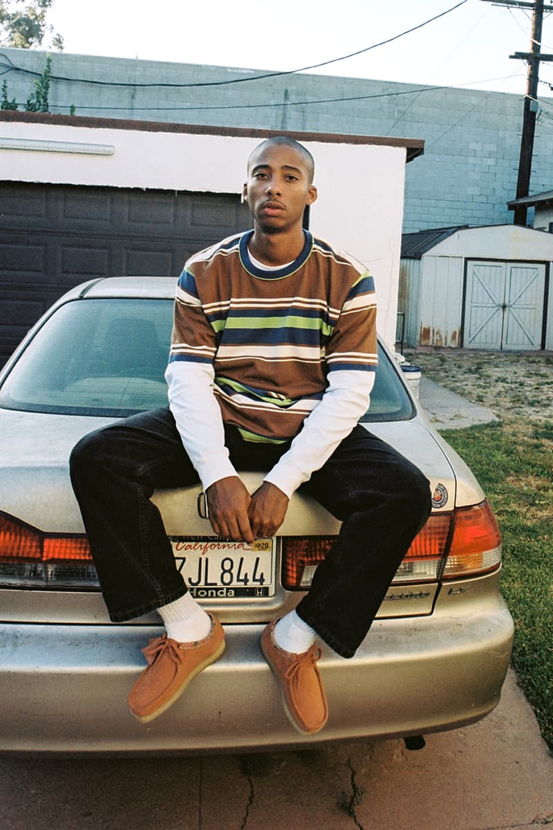 ステュシー x クラークス ワラビー stussy clarks originals wallabee sage rust release information fall winter 2019 paisley buy cop purchase details