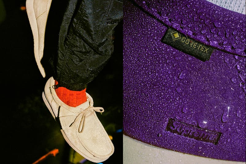 シュプリーム x クラークス Supreme x Clarks Originals から GORE-TEX と Vibram® ソールを用いたコラボフットウェアが登場 ワラビー Wallabee