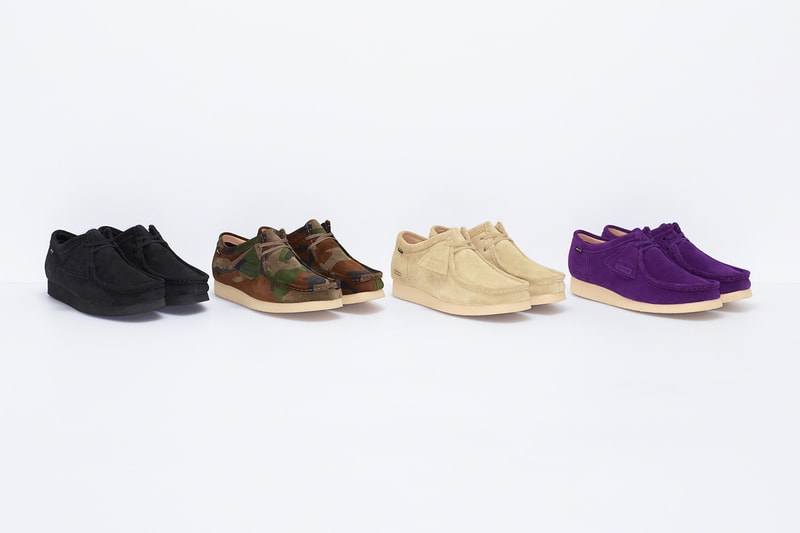 シュプリーム x クラークス Supreme x Clarks Originals から GORE-TEX と Vibram® ソールを用いたコラボフットウェアが登場 ワラビー Wallabee