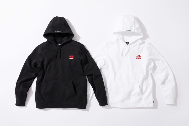 north face x supreme hoodie