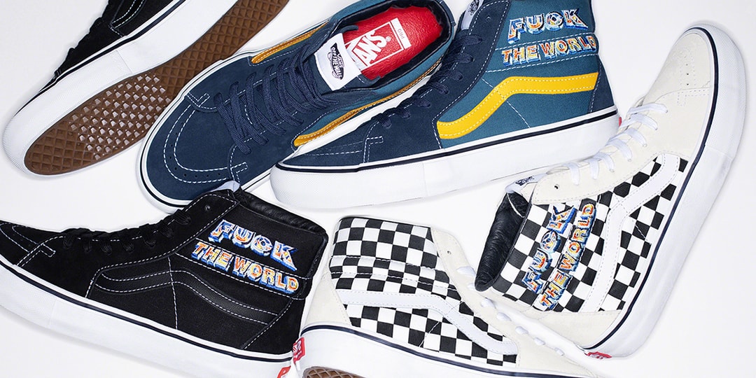 シュプリーム x ヴァンズによるコラボSk8-Hiが登場 | Hypebeast.JP