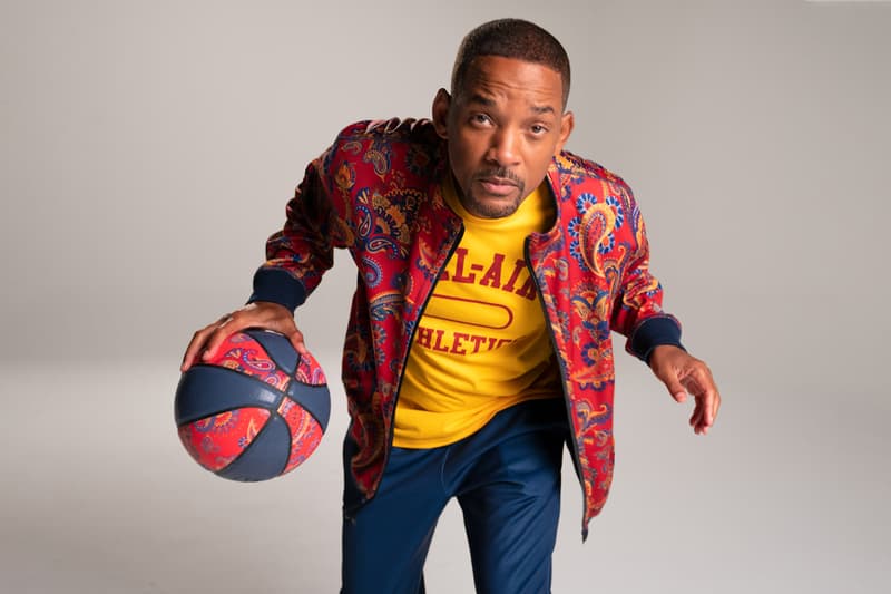 will smith ウィル スミス fresh prince フレッシュ プリンス bel air ベルエア athletics ファッション fashion collection カプセル コレクション release date willsmith.com 90年代 TV ドラマ reversible academy track jacket basketball jerseys shorts uv reactive t shirts tshirts hoodies